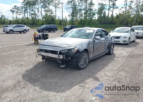 2021 Genesis G70 2.0T Rwd из США, поврежденный, VIN KMTG34LA4MU073048